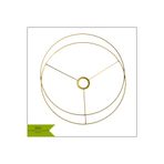 Hobby Craft Abajur Teli 47 CM Mat Dokulu Gold E27 Uyumlu + Boş Halka | Makrome abajur iskeleti , Abajur Kafesi Metal Abajur Gövdesi