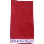 Hobby F.K. Laura El, Baş Havlusu Kırmızı 50x90