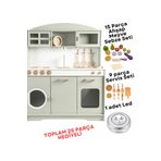 HOBBY HOUSE Ahşap Oyuncak Mutfak Ihlamur Ahşap Kesilebilir Meyve Sebze Seti Hediyeli