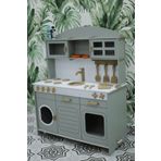 HOBBY HOUSE Büyük Boyalı Mutfak 9 Parça Servis Seti Hediyeli Büyük Mutfak 02