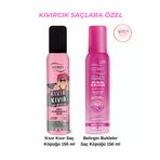 Hobby KIVIRCIK SAÇLARA ÖZEL KIVIR KIVIR VE BELİRGİN BUKLELER SAÇ KÖPÜĞÜ SETİ