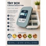 Hobby Life 6 Bölmeli Yapışmaz Silikon Buz Kalıbı Derin Dondurucuya Uygun BPA İçermeyen Malzeme