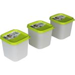 Hobby Life Alaska Nofrost Saklama Kabı 0,38 Litre 3'lü Yeşil - 0,38 lt
