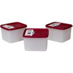 Hobby Life Alaska Nofrost Saklama Kabı 1,1 Litre 3'lü Fuşya - 1,1 lt
