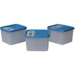 Hobby Life Alaska Nofrost Saklama Kabı 1,1 Litre 3'lü Mavi - 1,1 lt