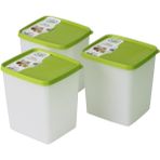 Hobby Life Alaska Nofrost Saklama Kabı 1,85 Litre 3 'lü Yeşil - 1,85 lt