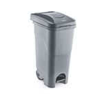 HOBBY LİFE Endüstriyel Tekerlekli Peddalı Çöp Kovası 60 Litre
