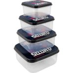 Hobby Life Funbox 4'lü Saklama Kabı Seti - Gamer Squad - Lacivert - 2,4 lt
