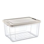 Hobby Life Infinity Kilitli Saklama Kabı 30 L - Şeffaf - 30 lt