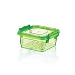 Hobby Life Plastik 350 ml Kare Bonbon 6'lı Renkli Saklama Kabı