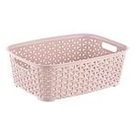 Hobby Life Rattan Pratik Sepet (M) - Pembe