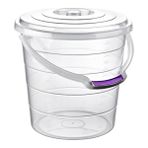 Hobby Life Şeffaf Kapaklı Su Kovası 10 L