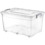 Hobby Life Tekerlekli Multi Saklama Kabı 50 L - Şeffaf - 50 lt