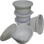 Hobby Life Tick Tock Hava Sızdırmaz Saklama Kabı 5'Li Set 5 X 250 Beyaz