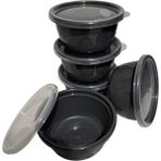 Hobby Life Tick Tock Hava Sızdırmaz Saklama Kabı 5'Li Set 5 X 250 Ml Antrasit