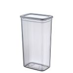 Hobby Life Tower Dikey Mutfak Saklama Kabı (Bpa Free) - 3.16 L - Şeffaf - Gri