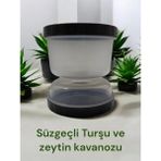 Hobby Life *xxlsaklama Kabı*turşu ve Zeytinler Için Pratik Kum Saati - 1 Adet