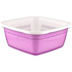 Hobby Life Zümrüt Süzgeçli Badya 6 L - Pembe