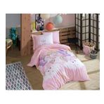 Hobby Magical Pembe Tek Kişilik Poplin Nevresim Takımı