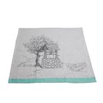 Hobby Nelly Kurulama Bezi, Mutfak Havlusu 2'Li 50 X 70 Yesil Ve Gri
