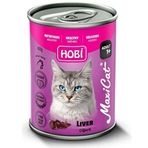 Hobi 12x400 gr Maxicat Ciğerli Kedi Konserve
