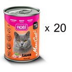 Hobi 20x400 gr Maxicat Kuzulu Kedi Konserve Mama