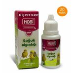 Hobi 30 ml 20 Adet Kafes Kuşları İçin Soğuk Algınlığı Damlası