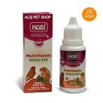 Hobi 30 ml 20 Adet Kuşlar İçin Multivitamin ve Aminoasit Takviyesi