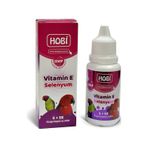 Hobi 30 ml Kuşlar İçin Vitamin E ve Selenyum Takviyesi