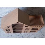 Hobi Adn Oyuncak Ev 3 Katlı Windows Penceri MODEL Ahşap MDF HAM El Yapım