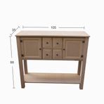 Hobi-Art D 63 Boyanabilir Vintage Konsol