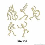 Hobi-Art Kd 156 Dekoratif Mini Ahşap Obje