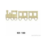 Hobi-Art Kd 180 - Tren Figürlü Dekoratif Mini Ahşap Obje