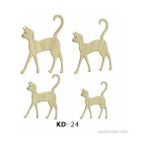 Hobi-Art Kd 24 - Kediler Dekoratif Mini Ahşap Obje