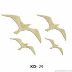 Hobi-Art Kd 29 - Martı Dekoratif Mini Ahşap Obje