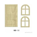 Hobi-Art Kd 93 - Kapı ve Pencere Şeklinde Dekoratif Mini Ahşap Süs Objeler