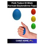 HOBİ CONDİ New Premium Özel Seri Yüksek Kalite Silikon El Bilek Çalıştırma Güçlendirme El Egzersiz Stres Top