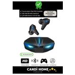 HOBİ CONDİ Premium RGB Işıklı K55 Tws Pro Extra Bass Mikrofon 3D Stereo Ses Bluetooth Kablosuz Oyuncu Kulaklık