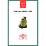 HOBİ Dekoratif Kaya Figür Teraryum Objesi | Minyatür Bahçe Dekoru | Akvaryum Dekor ve Aksesuarı