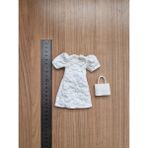 Hobi Kafe Barbie Oyuncak Bebek Için 2 Li Kıyafet Takımı - Beyaz