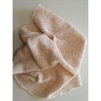 Hobi Kafe El Örgüsü 90CM*90CM Boyutlarında Bebek Battaniyesi - 90 x 90 cm - Beyaz