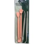 HOBİ MARKET ART Sculpting Tool Plastik Kil Heykel Modelleme (Modelaj) Seti 4 Parça