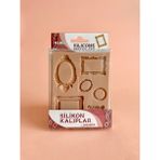 HOBİ MARKET ART Silicone Moulds Silikon Epoksi,hamur ve Polimer Kil Kalıbı Frames