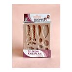 HOBİ MARKET ART Smarta Silicone Moulds Silikon Epoksi ve Polimer Kil Kalıbı Baby Haır Set