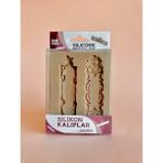 HOBİ MARKET ART Smarta Silicone Moulds Silikon Epoksi ve Polimer Kil Kalıbı Name Plate 1