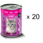 Hobi Maxicat Ciğerli 20x400 gr Kedi Konserve Mama