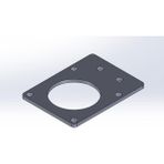 Hobi Mekatronik 20x20 Sigma Profil İçin Nema 23 Düz Motor Tutucu