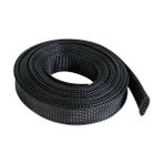Hobi Mekatronik 6 mm x 1 mt Siyah Kablo Çorabı