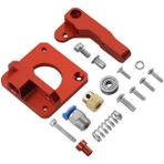 Hobi Mekatronik Ender 3 Pro Uyumlu MK8 Sağ 1.75 mm Alüminyum Kırmızı Extruder