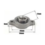 Hobi Mekatronik KFL08 8 mm Yataklı Rulman